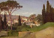 View of a Roman Villa Jean-Achille Benouville